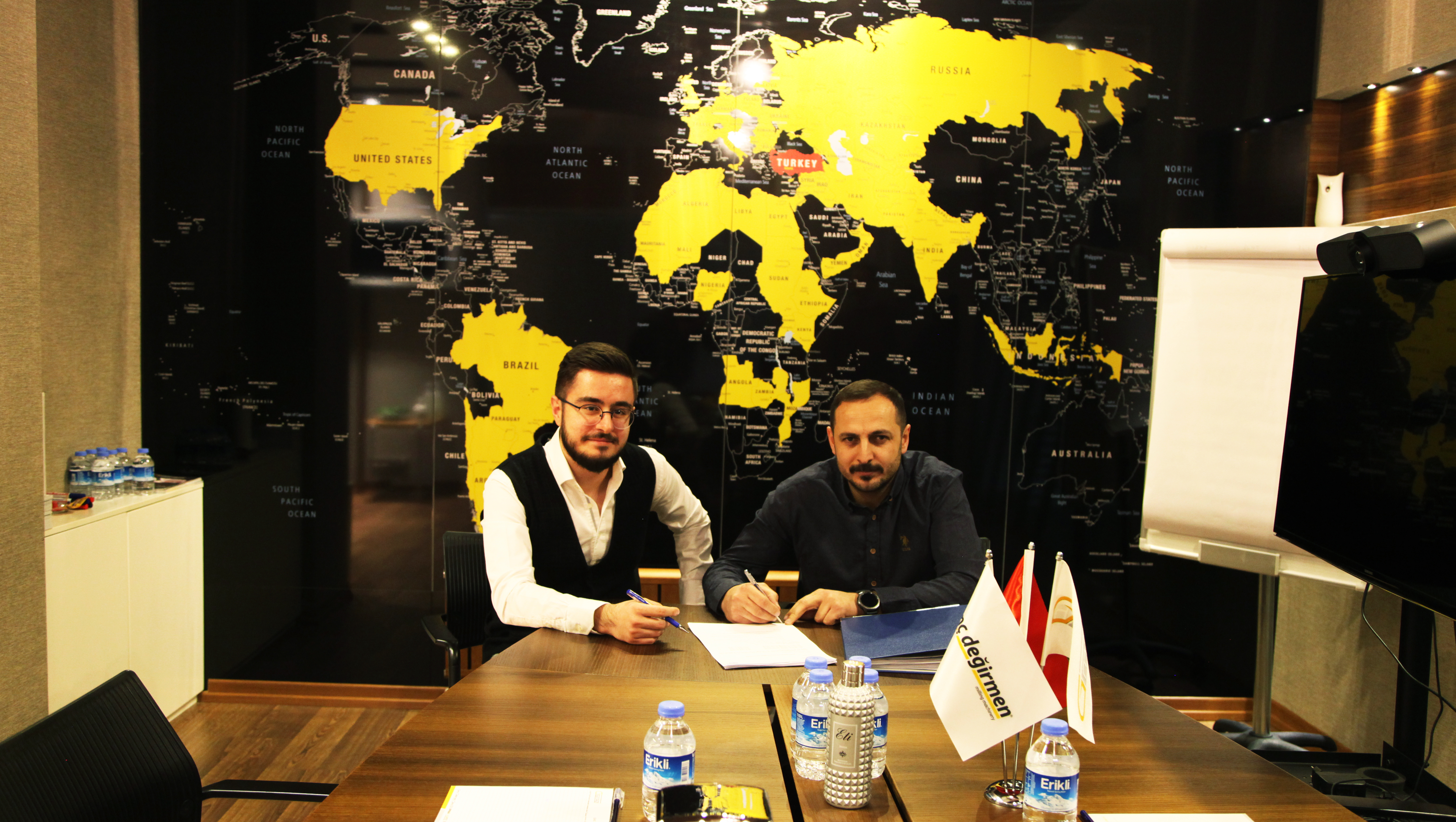 For a strategic cooperation was signed...